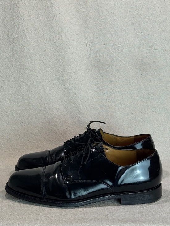 Cole Haan Black Patent Leather Oxfords Mens Size 10D